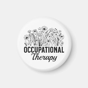 Imán Terapia Ocupacional Floral Terapeuta Ocupacional T