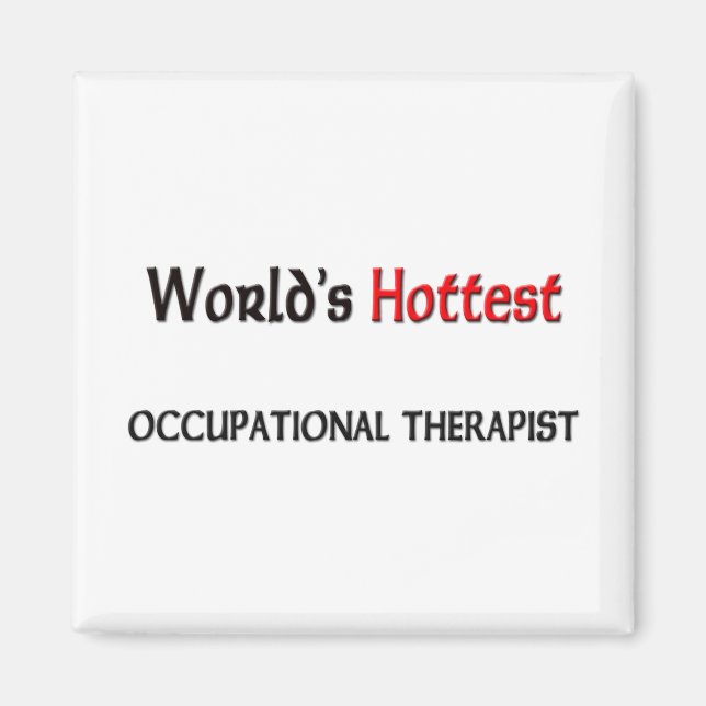 Imán Terapia ocupacional más caliente del mundo (Frente)