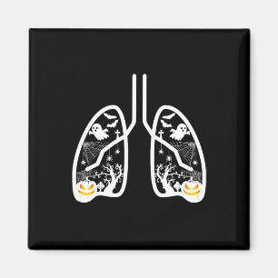 Imán Terapia Retro Respiratoria Rt Lung Ghost Calabaza