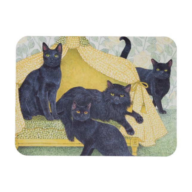 Imán terciopelo negro (Horizontal)