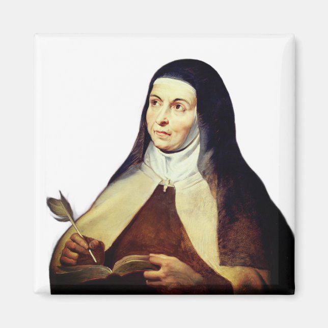 Imán Teresa de Ávila por Rubens (Frente)
