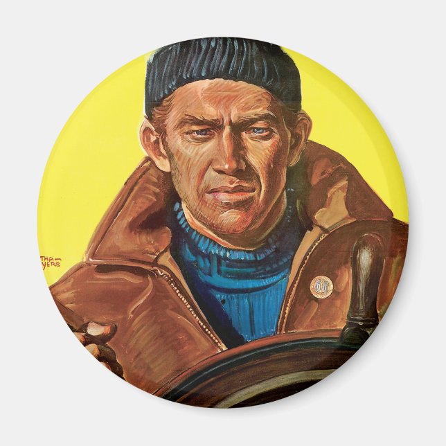 Imán ¡Termina El Trabajo! (Frente)