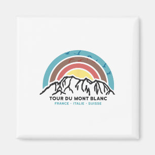 Imán Terminador del Tour Du Mont Blanc Chamonix Francia