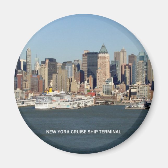 Imán Terminal de cruceros de Nueva York (Frente)
