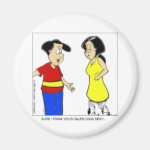 Imán ¿Terneros atractivos? Camisetas y regalos divertid