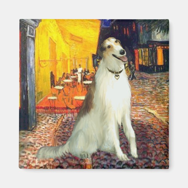 Imán Terrace Cafe - Borzoi (Frente)