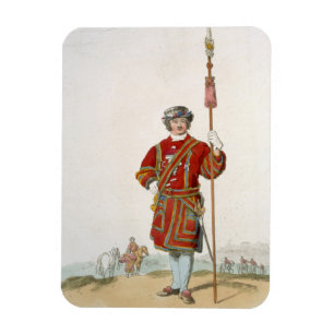 Imán Terrateniente de Guard del rey, del 'traje de