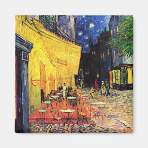 Imán Terraza de Café en el lugar du Forum, Arles en la