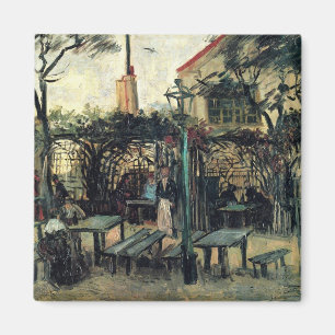 Imán Terraza de un café, Montmartre por Vincent van Gog
