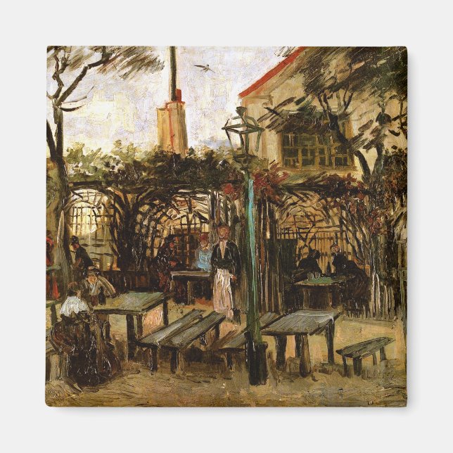 Imán Terraza del Café Montmartre (F238)Bella Artes Van  (Frente)