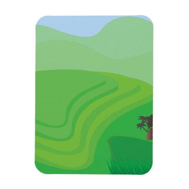 Imán Terrazas de Arroz (Vertical)
