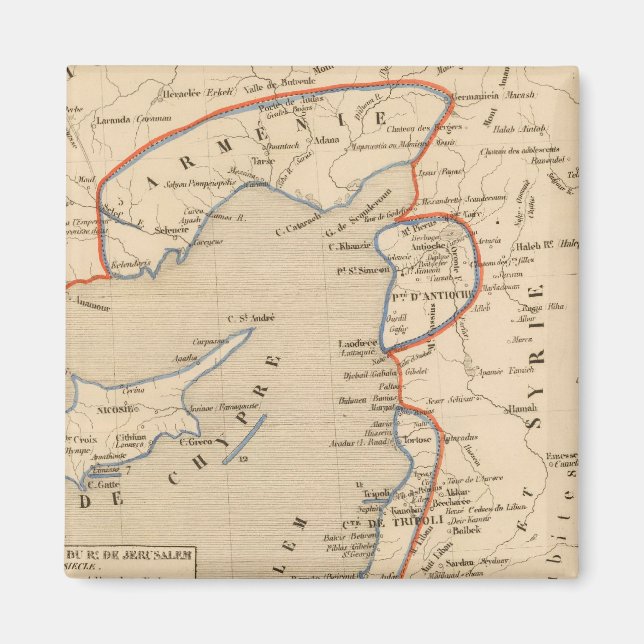 Imán Terre Sainte depuis la deuxieme croisade (Frente)
