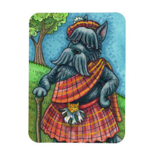 Imán TERRENO SCOTISTA, SCOTTIE PERRO ORGULLO Sporran