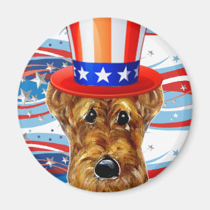 IMÁN TERRIER AIREDALE