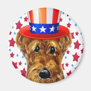 IMÁN TERRIER AIREDALE