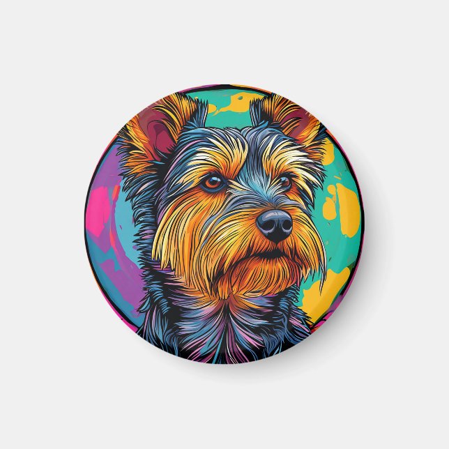 Imán Terrier australiano perro (Frente)