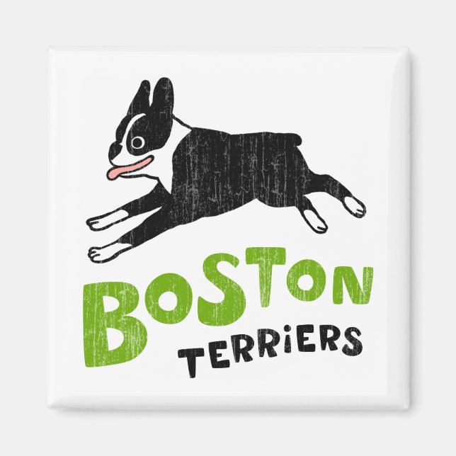 Imán Terrier de Boston (Frente)