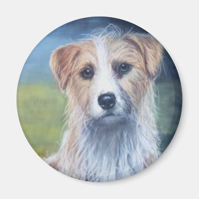 Imán Terrier puppy at sunset (Frente)