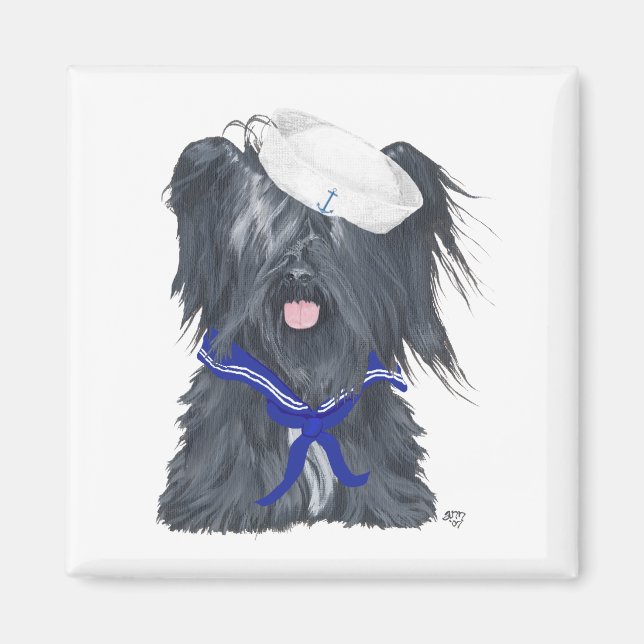 Imán Terrier Skye Marinero (Frente)