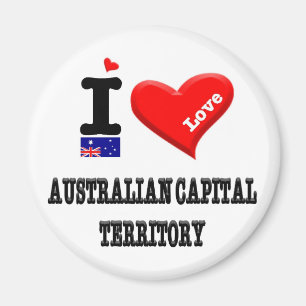 Imán TERRITORIO CAPITAL AUSTRALIANO - Amo