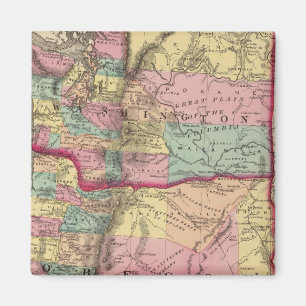 Imán Territorio de Oregón y Washington