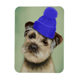 Imán Territorio fronterizo con Gorra Bobble azul