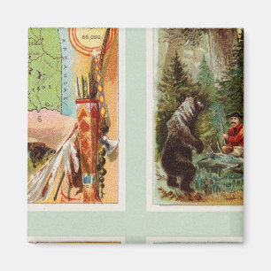 Imán Territorio Indio, Nuevo México, Dakota del Sur, T