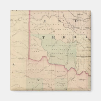 Imán Territorio Indio y Texas, Porción Noroeste