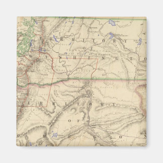 Imán Territorios de Washington y Oregón