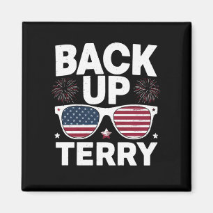 Imán Terry Divertido de Reserva 4 de Julio Patriótico F