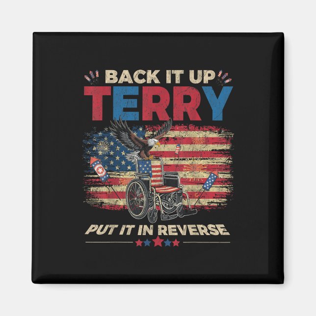 Imán Terry Retrocede Ponlo En Reversa Fuegos Artificial (Frente)
