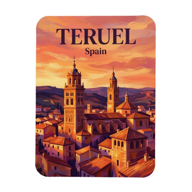 Imán Teruel España (Vertical)