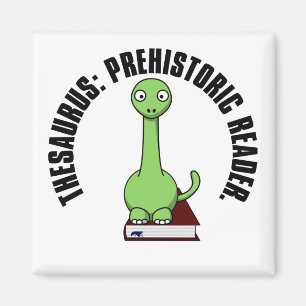 Imán Tesauro: Un dinosaurio que era un lector