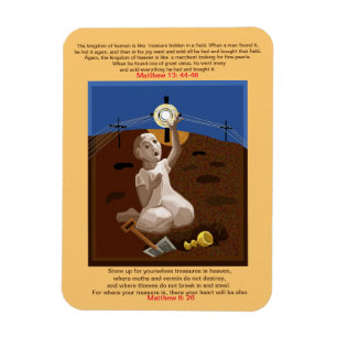 Imán Tesoro en un campo