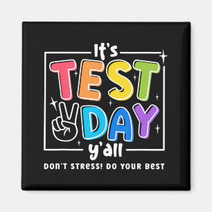 Imán Test Day Yall Funny School Testing Exam Motivation
