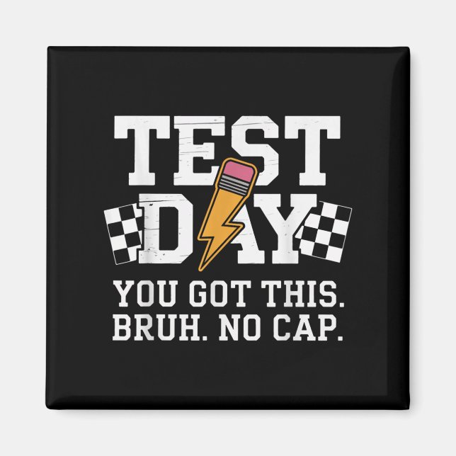Imán Testing Day Bruh No Cap Motivation  (Frente)