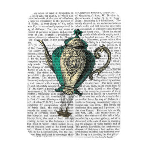 Imán Tetera voladora 1 verde y amarillo