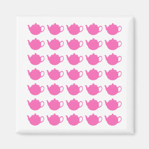 Imán Teteras rosas brillantes