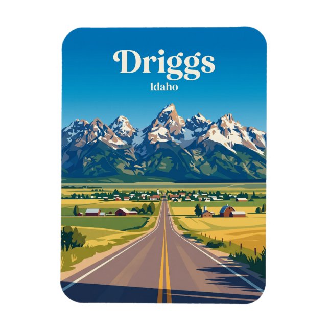 Imán Teton Scenic Byway Idaho (Vertical)