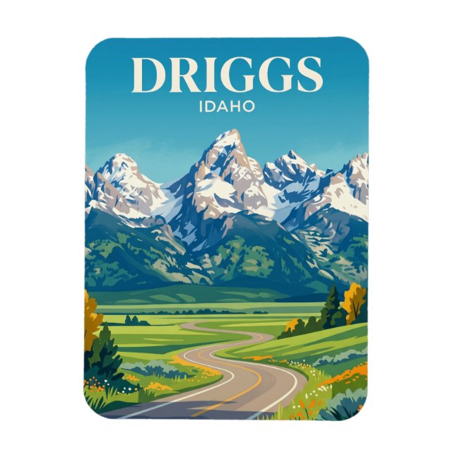 Imán Teton Scenic Byway Idaho (Vertical)