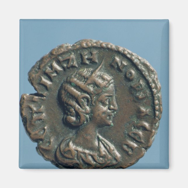 Imán Tetracm de Zenobia, Reina de Palmira (Frente)