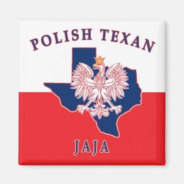 Imán Texan Jaja polaco (Frente)