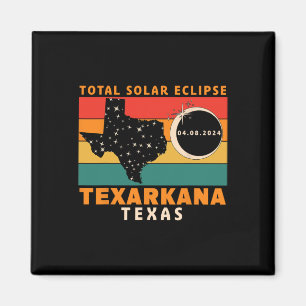 Imán Texarkana Texas Eclipse Solar Total 2024