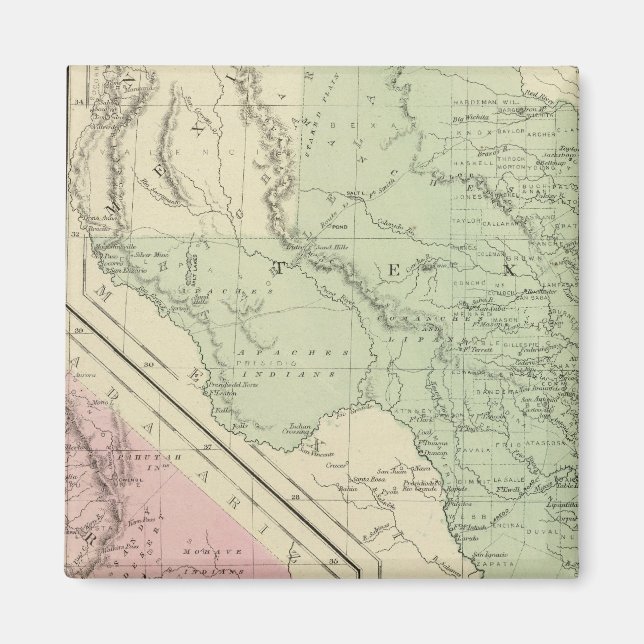 Imán Texas, California (Frente)