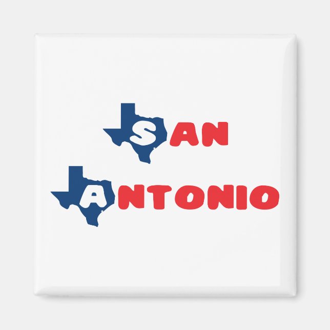 Imán Texas Cites San Antonio (Frente)
