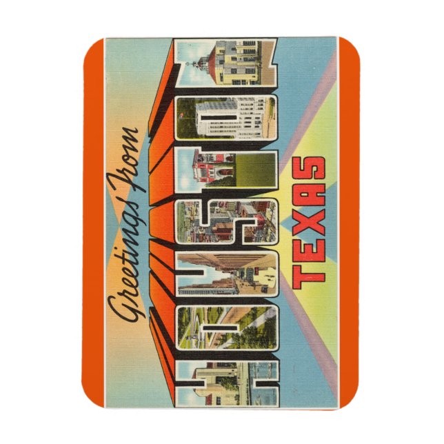 Imán Texas, Houston Magnet (Vertical)