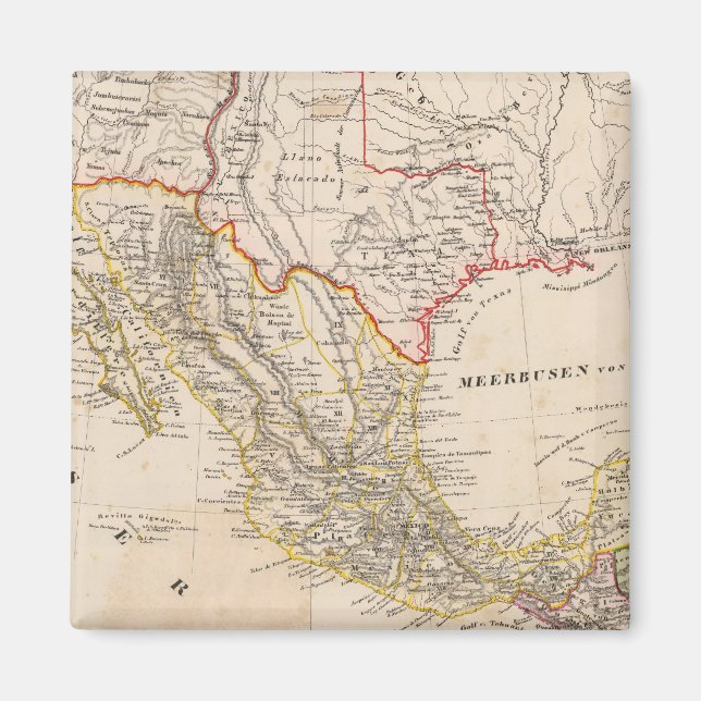 Imán Texas, México (Frente)