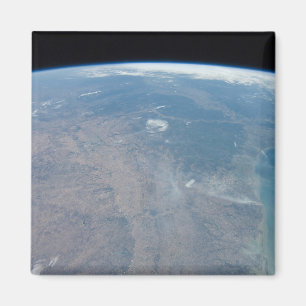 Imán Texas Panorámica Y El Golfo De México