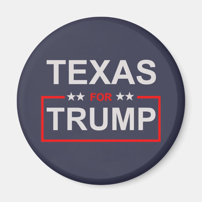 Imán Texas para Trump (Frente)