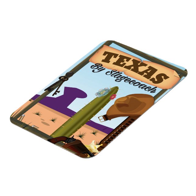 Imán Texas Por Stagecoach (Lado Izquierdo)